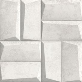 Cerâmica Cimentício Matte 60x60cm Cinza - Ceusa Paulista Bloc Sgr Retificado