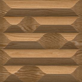Cerâmica Amadeirado Matte 60x60cm Marrom - Ceusa Olmo Decor No Retificado