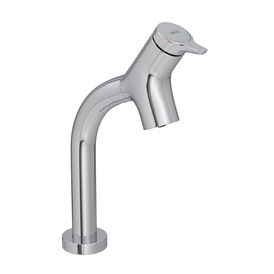 Misturador Monocomando de Mesa Bica Baixa para Lavatório Cromado