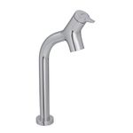 Misturador-Monocomando-Deca-de-Mesa-Bica-Alta-para-Lavatorio-Gama-Cromado---Deca---2885.C13---Fundo-Branco-Produto-Principal-SKU-posicionada-na-diagonal-direita-ou-redondo-e-produto-fechado