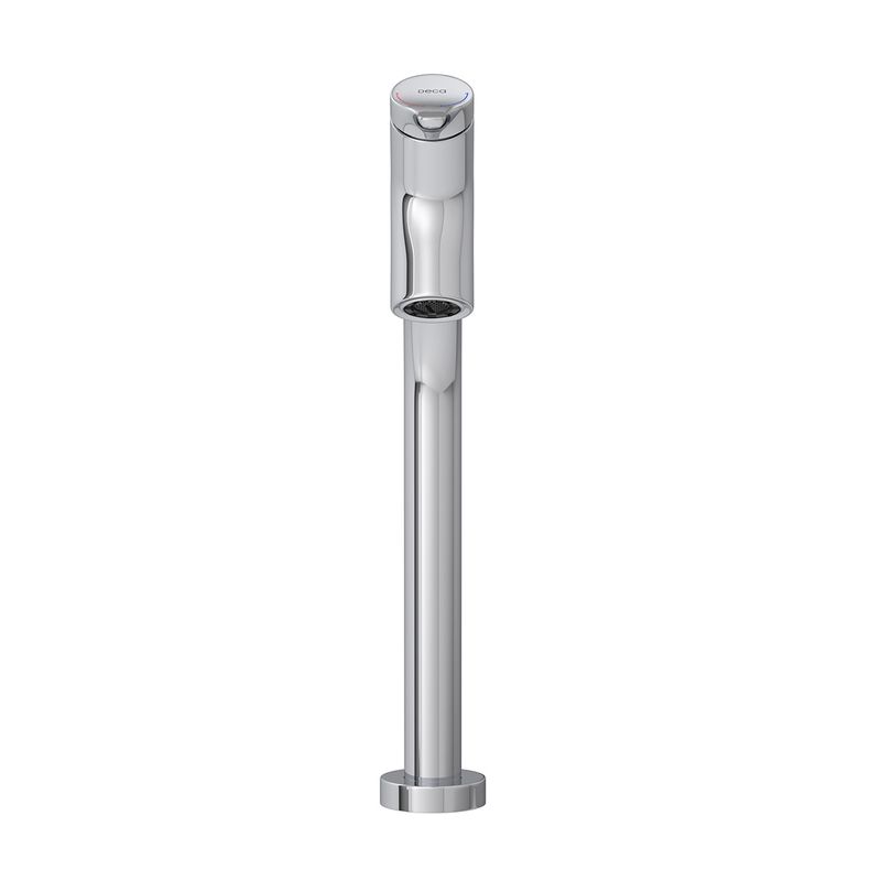 Misturador-Monocomando-Deca-de-Mesa-Bica-Alta-para-Lavatorio-Gama-Cromado---Deca---2885.C13---Fundo-Branco-Produto-Principal-SKU-posicionada-de-frete-e-reto