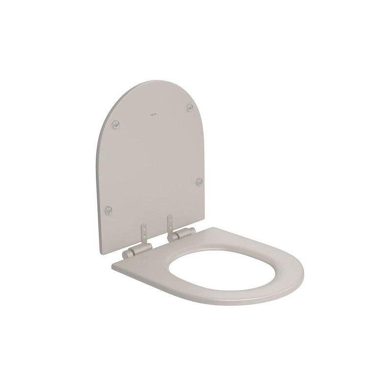 Assento-Deca-em-Poliester-Monocromatico-para-Bacia-LK-Barbante---Deca---AP.237.BB.26---Fundo-Branco-Produto-com-item-complementar-posicionada-na-diagonal-direita-e-fechado-ou-produto-redondo