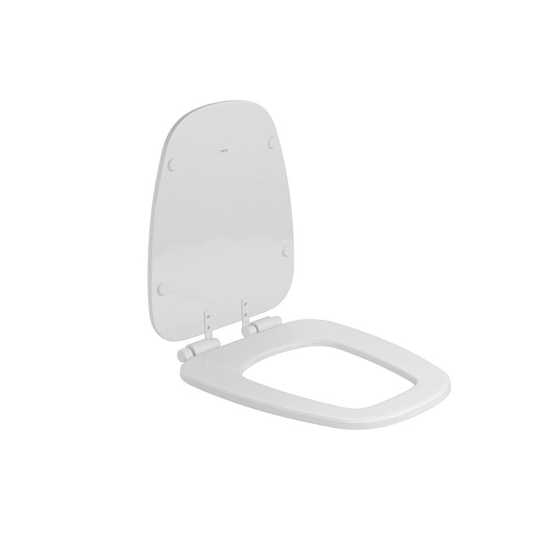 Assento-Poliester--Deca-Monocromatico-Monte-Carlo-Branco---Deca---AP.817.BR.17---Fundo-Branco-Produto-com-item-complementar-posicionada-na-diagonal-direita-e-fechado-ou-produto-redondo