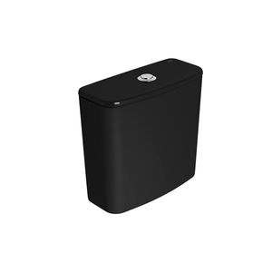 Caixa de Descarga Acoplada Dual Flush Izy / Aspen / Ravena / Flex / Kids - Ébano