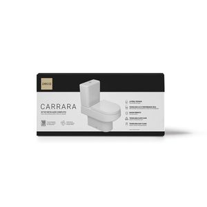 Kit Bacia Convencional Carrara - Branco