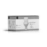 Kit-Completo-Bacia-com-Caixa-Acoplada-Raneva-Branco---Deca---KP.919.17---Fundo-Branco-Produto-com-item-complementar-posicionada-na-diagonal-direita-e-fechado-ou-produto-redondo