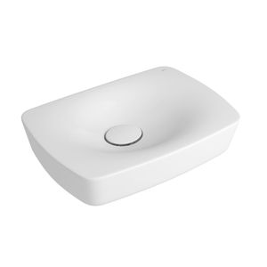 Cuba Retangular de Apoio 50cm Branco