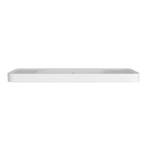 Cuba de Sobrepor Deca com Mesa Retangular 62cm Slim Branco