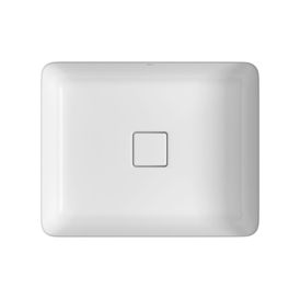 Cuba Retangular de Embutir 50cm Branco