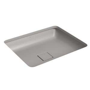 Cuba Retangular de Embutir 50cm Soft Antracite