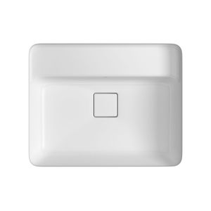 Cuba Retangular de Embutir com Mesa 50cm Branco