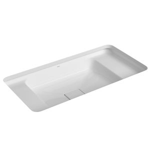 Cuba Retangular de Embutir com Mesa 60cm Branco
