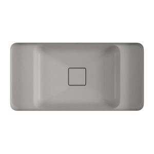 Cuba Retangular de Embutir com Mesa 60cm Soft Antracite