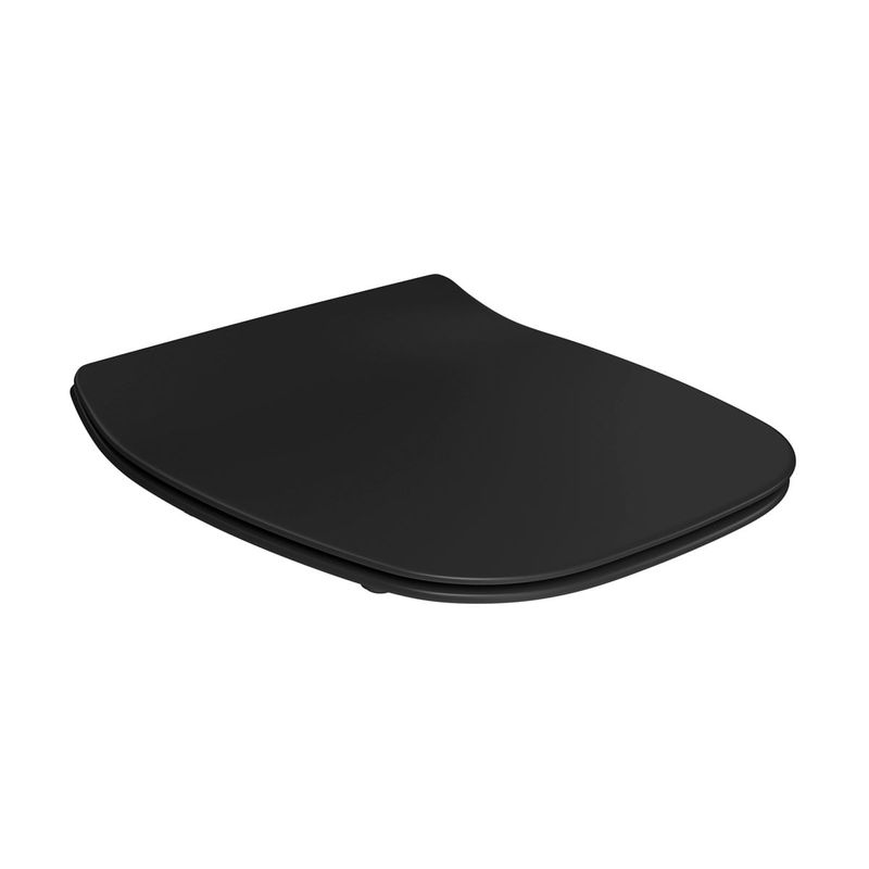 Assento-em-Termofixo-Deca-com-Slow-Close-e-Easy-Clean-para-Bacias-Axis-Quadra-Ebano-Fosco---Deca---AP.4162.94---Fundo-Branco-Produto-Principal-SKU-posicionada-na-diagonal-direita-ou-redondo-e-produto-fechado