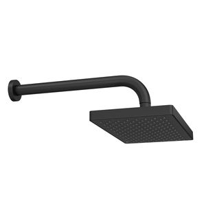 Chuveiro Retangular de Parede Black Matte