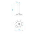 acionamento-para-monocomando-deca-de-mesa-para-cozinha-joystick-you-cromado-deca-4992.c99.03-v7b