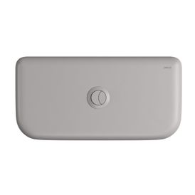 Caixa Acoplada Monocromática com Acionamento Duo Soft Antracite