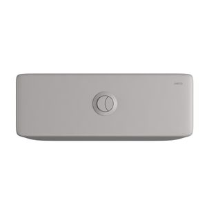 Caixa Acoplada Monocromática com Acionamento Duo Soft Antracite