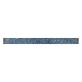 Porcelanato Pedra Hard 1,3x15cm Azul - Portinari Borda Mini Atlantis Bl Esmaltado Bold
