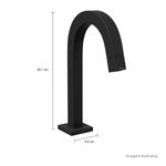 Torneira-Deca-de-Mesa-Bica-Baixa-para-Lavatorio-Tube-Black-Matte---Deca---1197.BL.TUB.MT---Fundo-Branco-Medida-Foto-com-medidas-Produto-unico-ou-multiplos