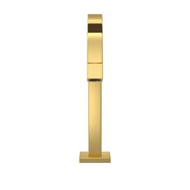 Torneira de Mesa Bica Baixa para Lavatório Tube Gold