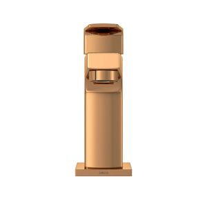 Torneira de Mesa Bica Baixa para Lavatório Level Red Gold