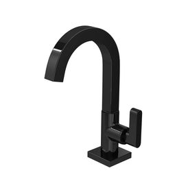 Torneira de Mesa Bica Alta para Lavatório Soul Black Noir