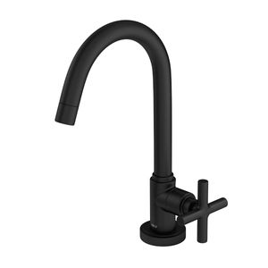 Torneira de Mesa Bica Alta para Lavatório Duna Clássica Black Matte