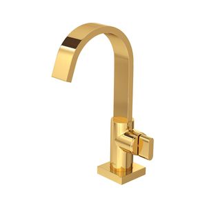 Torneira de Mesa Bica Alta para Lavatório Polo Gold