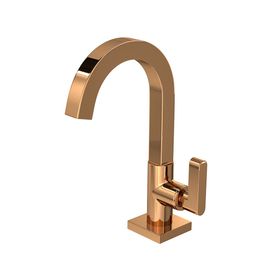 Torneira de Mesa Bica Alta para Lavatório Soul Red Gold