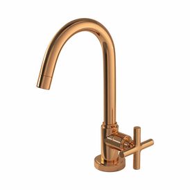 Torneira de Mesa Bica Alta para Lavatório Duna Clássica Red Gold