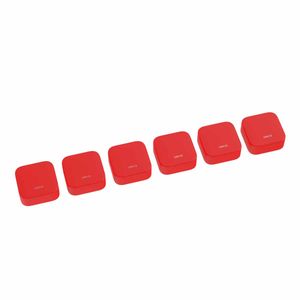 Kit Capinhas Silicone com 7 Capas para Acessório Pix Vermelho