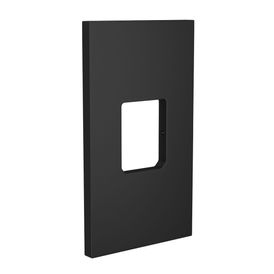 Acabamento de Tomada para Toalheiro Térmico Black Matte