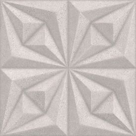 Azulejo Drapeado Beton Gr Acetinado - 60x60cm Retificado