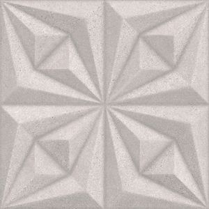 Azulejo Drapeado Beton Gr Acetinado - 60x60cm Retificado