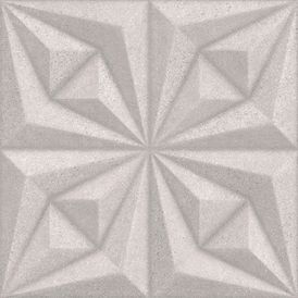 Azulejo Drapeado Beton Gr Acetinado - 60x60cm Retificado