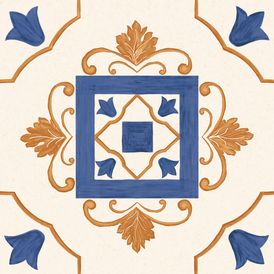 Porcelanato Italian Days Dec 2 Mix Lux - 20x20cm Bold