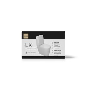 Kit Bacia com Caixa Acoplada Lk - Branco