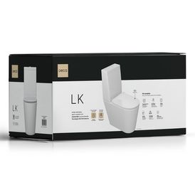 Kit Completo Deca Bacia com Caixa Acoplada Lk Branco