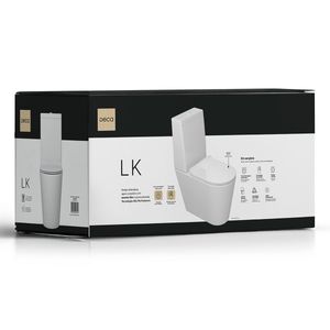 Kit Completo Deca Bacia com Caixa Acoplada Lk Branco