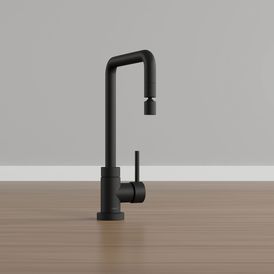 Misturador Monocomando de Mesa para Cozinha Black Matte