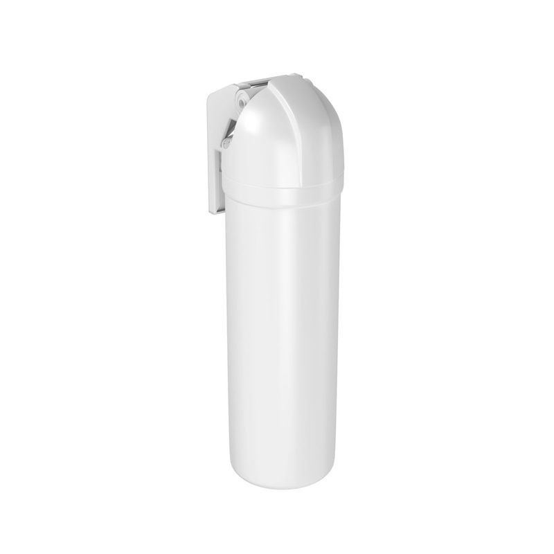 Misturador-Monocomando-Deca-para-Cozinha-com-Filtro-e-Agua-Gelada-com-Gas-220v-Cromado---Deca---2280.CR.CS.220---Fundo-Branco-Produto-com-item-complementar-posicionada-na-diagonal-direita-e-fechado-ou-produto-redondo