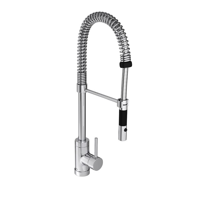 Misturador-Monocomando-Deca-de-Mesa-para-Cozinha-Spin-Gourmet-Cromado---Deca---2281.C---Fundo-Branco-Produto-Principal-SKU-posicionada-na-diagonal-direita-ou-redondo-e-produto-fechado