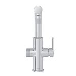 Misturador-Monocomando-Deca-para-Cozinha-com-Filtro-Mecanico-Twin-Cromado---Deca---2281.CR.F.M---Fundo-Branco-Produto-Principal-SKU-posicionada-na-lateral-direita