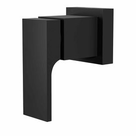 Acabamento para Registro de Pressão Até 1 com Mecanismo 1/2 Volta Unic Black Matte