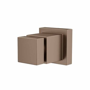 Acabamento para Registro de Pressão 1/2 e 3/4 com Mecanismo 1/2 Volta Cubo Corten