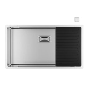 Cuba-de-Embutir-Deca-para-Cozinha-em-Inox780x440x201-Wish-Inox---Deca---CC.620.74.STD.INX---Fundo-Branco-Produto-Principal-SKU-vista-de-cima