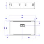 Cuba-de-Embutir-Deca-para-Cozinha-em-Inox780x440x201-Wish-Inox---Deca---CC.620.74.STD.INX---Fundo-Branco-Medida-Imagem-do-Desenho-tecnico-de-engenharia
