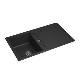Cuba de Sobrepor Deca para Cozinha Unic Quartzo Black