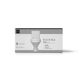 Kit Bacia P/ Cx Acoplada Ravena - Branco